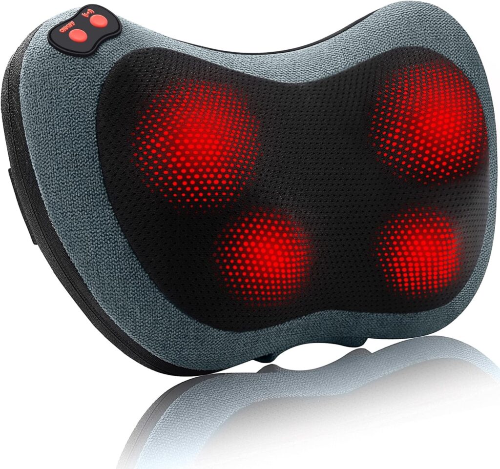 Papillon Neck Massager, Shiatsu Electric Back Massager with Heat for ONLY $29.99 (Was $54.99)