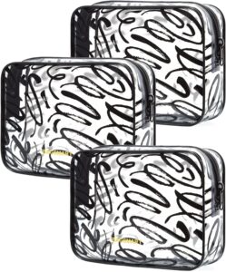 Read more about the article BAGSMART Clear Toiletry Bag & Makeup Cosmetic Bag for Women, 3 Pack TSA Approved for ONLY $8.39 (Was $11.99)