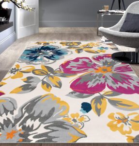 Read more about the article Rugshop Modern Floral Area Rugs 3’1″ x 5′ for ONLY $24.61 (Was $99.99)
