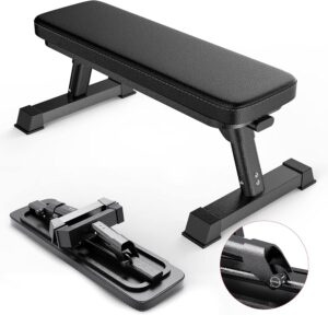 Read more about the article Finer Form Gym Quality Foldable Flat Bench for Multi-Purpose Weight Training and Ab Exercises for ONLY $109.99 (Was $179.99)