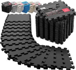 Read more about the article Gym Flooring Set – Interlocking EVA Soft Foam Floor Mat, 18 Pieces Puzzle Rubber Tiles for ONLY $38.99 (Was $49.99)